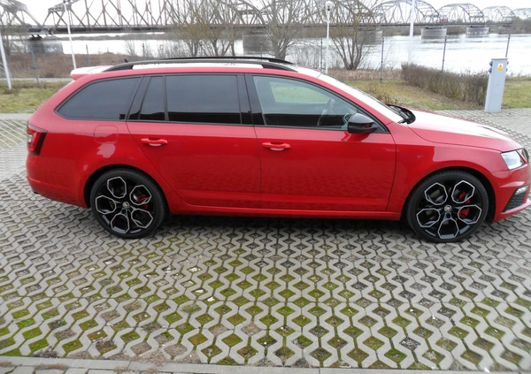 Skoda Octavia cena 84900 przebieg: 128400, rok produkcji 2018 z Grudziądz małe 254